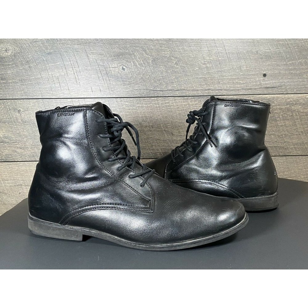 Alpinestars Black Boots: Parlor Drystar: Italy: Men's Size 13